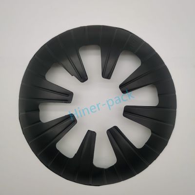 شراء 8 بوصة أسود ESD وافر غطاء بوفر مستديرة قابلة لإعادة التدوير online manufacture