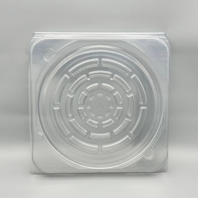 شراء الاستقرار الحراري القابل للتخصيص والتصميم الواضح القابل للتراص في شاحنة رقائق السيليكون 6/8/12 بوصة سعة قطعة واحدة online manufacture